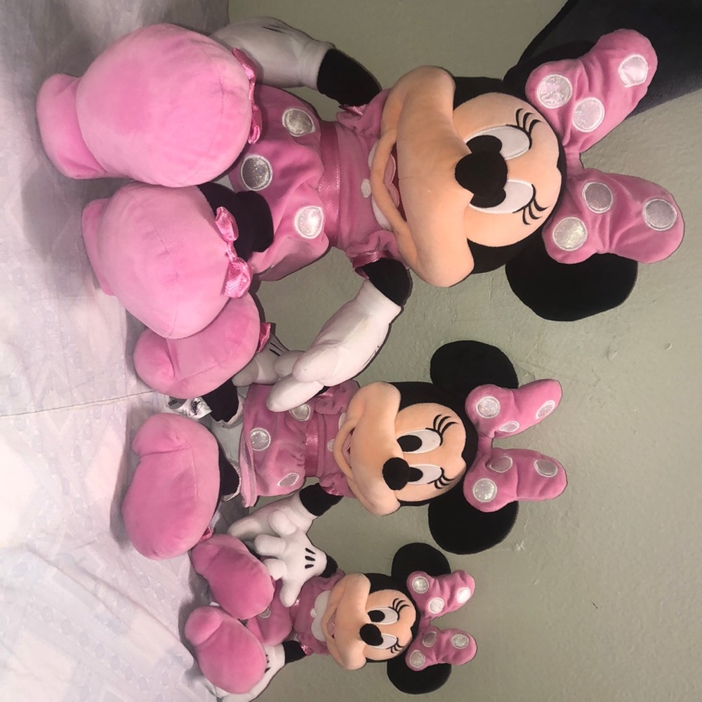 s-l minnie mouse plushies